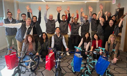 AbbVie Build-A-Bike® Charity Team Activity in Chicago, IL