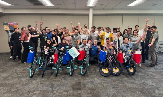 Bennett Engineering Build-A-Bike® Team Event in Sacramento, CA