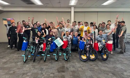 Bennett Engineering Build-A-Bike® Team Event in Sacramento, CA