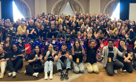 Candid Build-A-Bike® Charity Team Event in Baltimore, MD