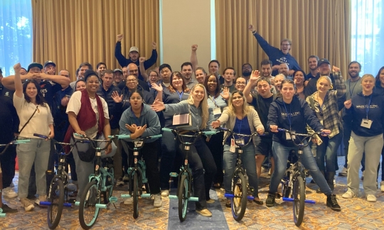 MuniCap Build-A-Bike® Team Activity in Washington, DC