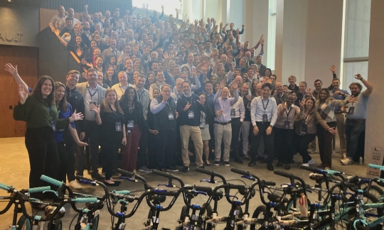 Capital One Charity Bike Building Event in Washington, DC