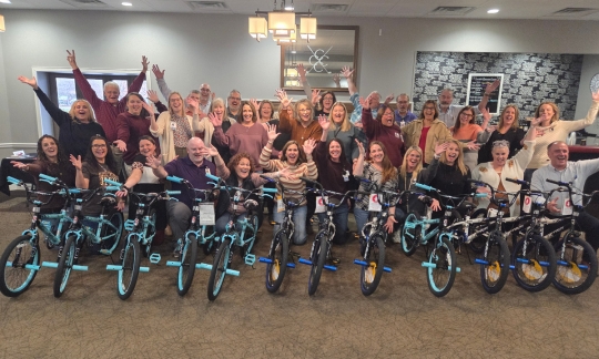 Crawford Memorial Hospital Build-A-Bike® Event in Robinson, Il