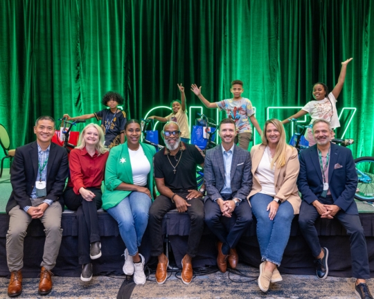 Acuity Brands Build-A-Bike Sheraton Dallas Hotel