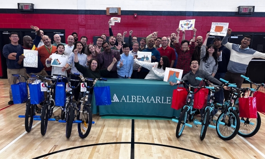 Albemarle Charity Bike Building Team Event in Kings Mountain, NC - Featured
