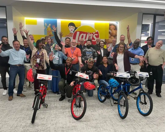 Build-A-Bike® charity event in Plano