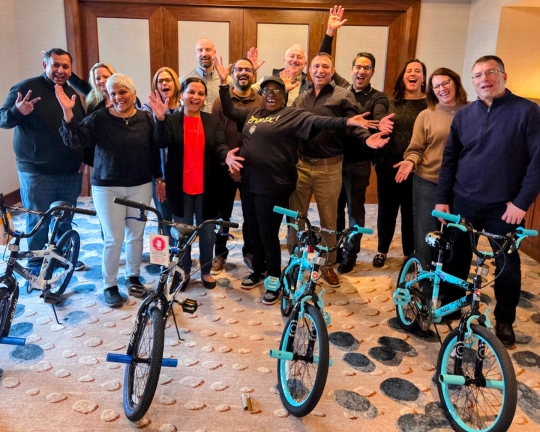 Capital One Bicycle Building Charity Event in Washington, DC