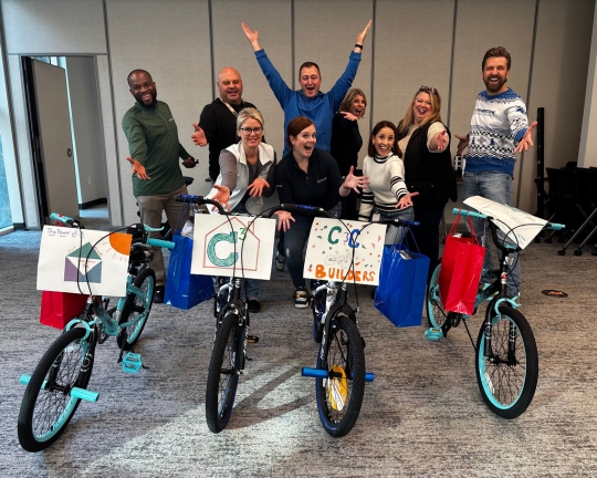 Cornerstone BB Build-A-Bike® Team Building Activity in Cary, NC