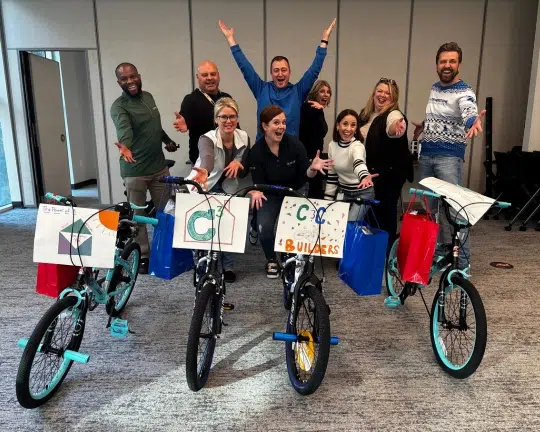 Cornerstone BB Build-A-Bike® Team Building Activity in Cary, NC