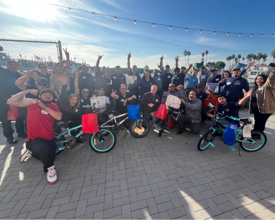 Harvey USA Build-A-Bike® Event in Redondo Beach, CA