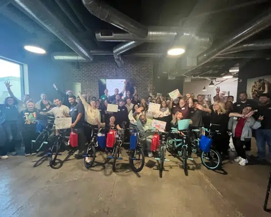 Harvey USA Hosted a Charity Bike Build in San Diego, CA