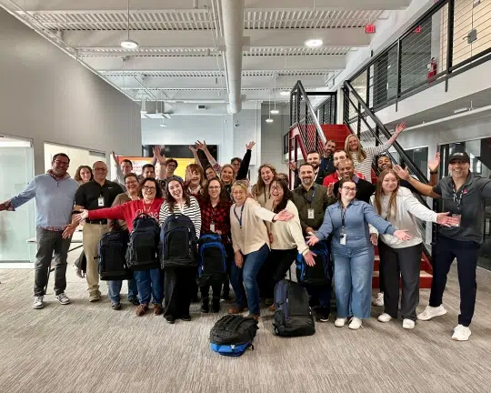 Summit 7 Filled Bags for Teens at Team Event in Huntsville, AL