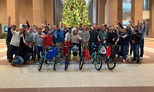 TC Energy Bicycle Building Event in Houston, TX