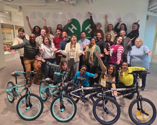 4-H Bike Team Building Activity in Washington DC