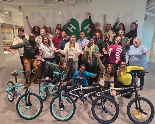 4-H Bike Team Building Activity in Washington DC