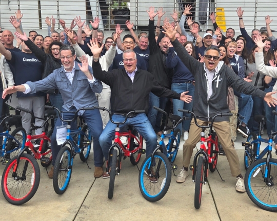 Consilio Bicycle Building Event in Miami, FL