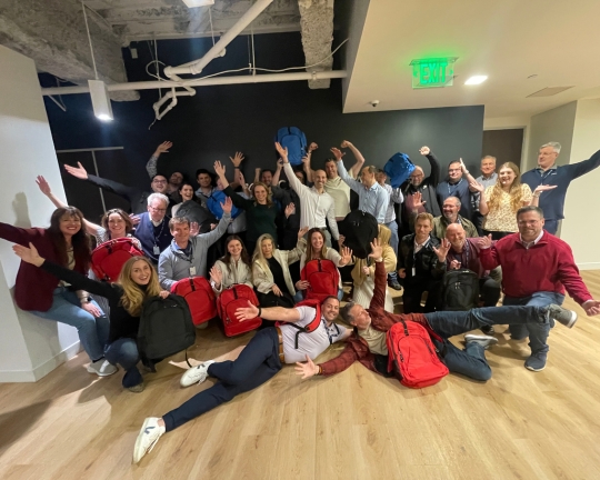 Dotmatics Obstacle Course Team Activity in San Diego, CA