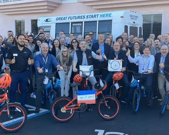 HID Global Bicycle Building Team Event in Stuart, FL