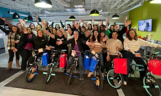 HMA Charity Bike Building Event in Bellevue, WA - Featured