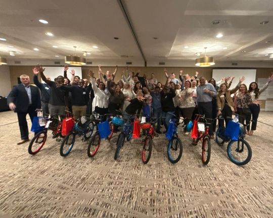 OpenWorks Bike Building Activity in Phoenix, AZ