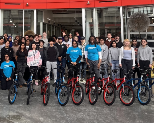 Rochester Institute of Technology Bike Building Activity in Rochester, NY