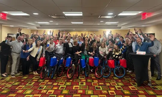 Potter Global Technologies Bicycle Team Activity in Scottsdale, AZ - Featured