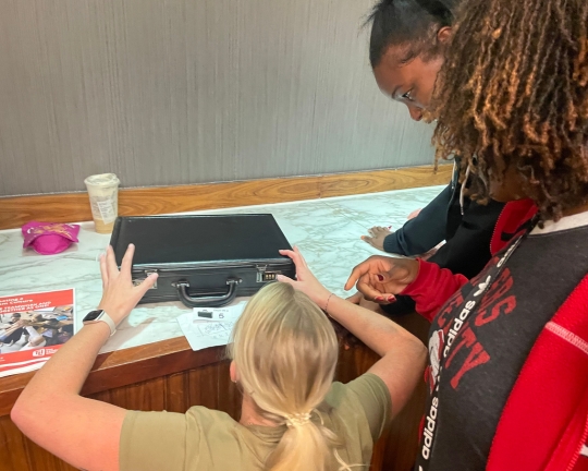 Rutgers Women’s Basketball Escape Room in Newark, NJ