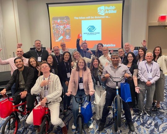 SentinelOne Build-A-Bike® Activity in Las Vegas, Nevada