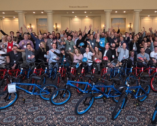 SimSpace Bike Building Event in Orlando, FL