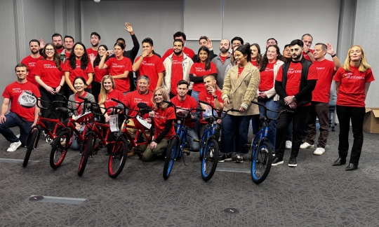 Wells Fargo Bike Building Charity Event in Charlotte, NC - Featured
