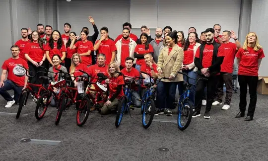 Wells Fargo Bike Building Charity Event in Charlotte, NC - Featured