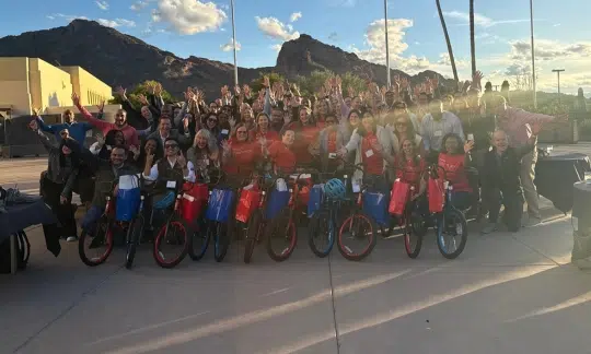 Wells Fargo Bike Building Team Activity in Scottsdale, AZ - Featured