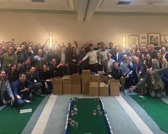 ZeroFox Mini Golf Corporate Event in Las Vegas, NV