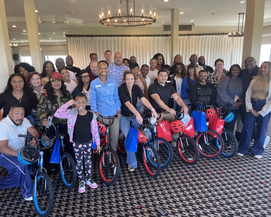 Advanced CareTech Bicycle Building Event in Houston, TX