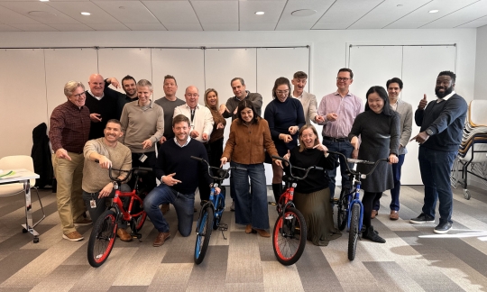 AstraZeneca Bicycle Team Building Activity in Wilmington, DE - Featured