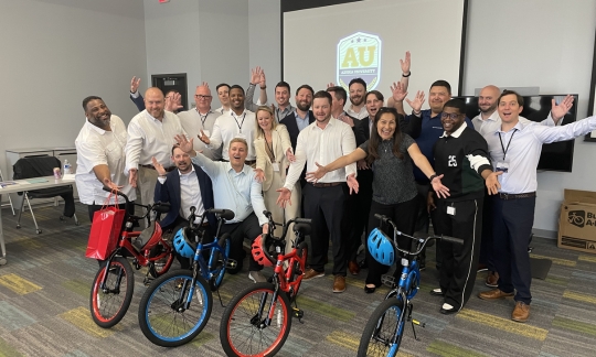 Azuria Water Solutions Bike Building Activity in Chesterfield, MO - Featured