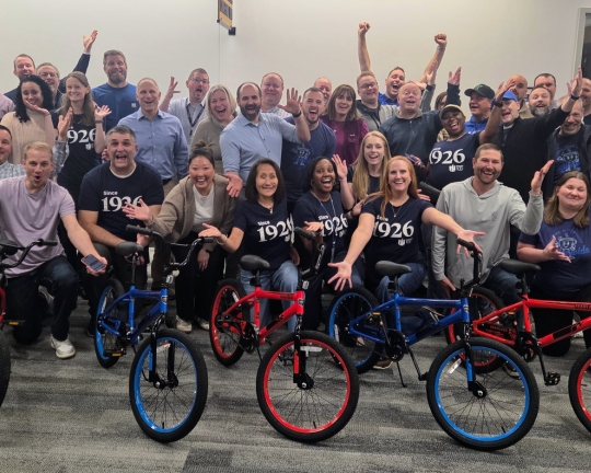 Nationwide Bike Team Building Activity in Grandview Heights, OH