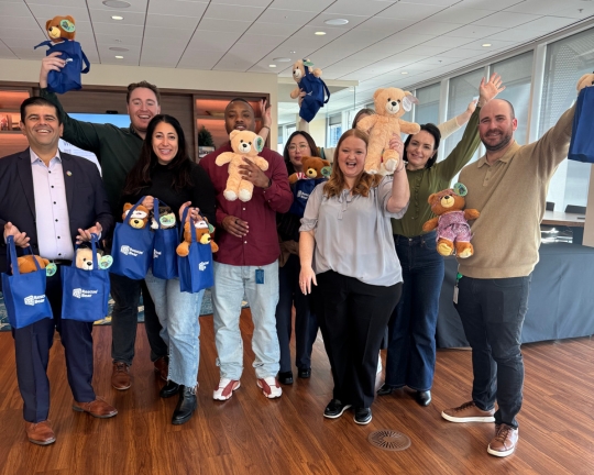 Salesforce Teddy Bear Team Activity in San Francisco, CA