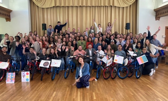 Marriott Charity Bike Building Event in Chevy Chase, MD - Featured