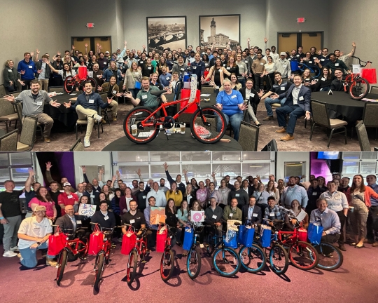 Mortenson Holds 2 Build-A-Bike® Corporate Events in Minneapolis