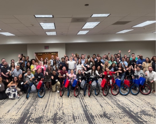 Tokio Marine North America Bike Building Event in Miami, FL