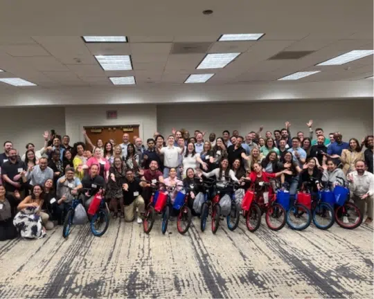 Tokio Marine North America Bike Building Event in Miami, FL