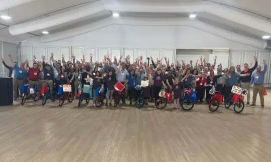 Veolia Bike Building Charity Team Activity in Tucson, AZ - Featured
