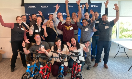 Akima Charity Bike Build in Washington DC - Featured