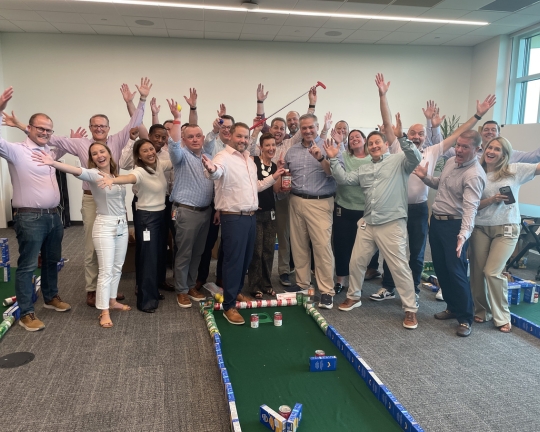 Fidelity Ace Race® Team Building Offsite in Covington, KY