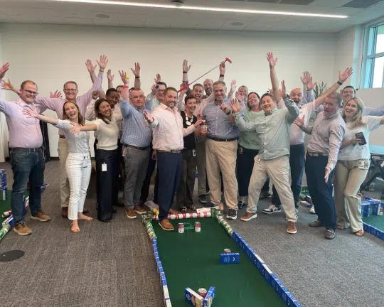 Fidelity Ace Race® Team Building Offsite in Covington, KY