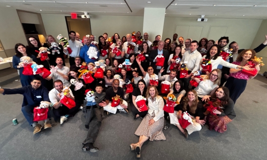 Outten & Golden Teddy Bear Charity Activity in New York City, NY - Featured