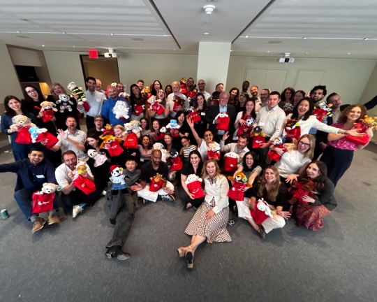Outten & Golden Teddy Bear Charity Activity in New York City, NY