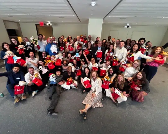 Outten & Golden Teddy Bear Charity Activity in New York City, NY