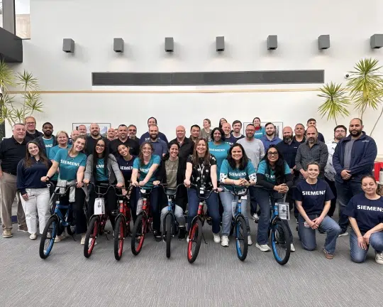 Siemens Bike Charity Team Building Activity in Morristown, NJ